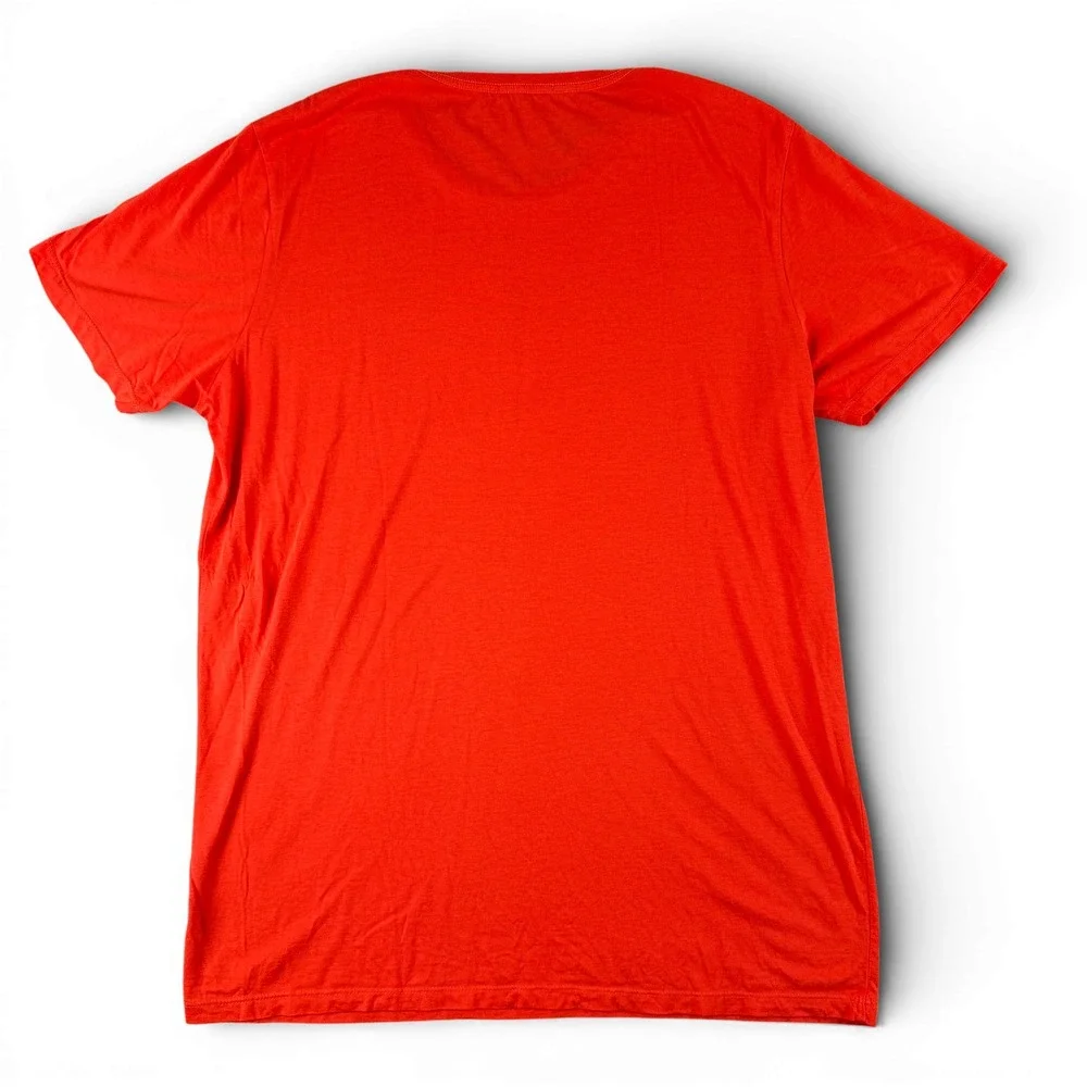 Marine Layer T-Shirt Mens XL‎ Orange Graphic Short Sleeve Crewneck Casual USA
